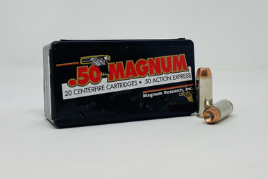 Magnum Research Inc 50 AE Ammunition ADEP50 300 Grain Jacketed Hollow Point 20 Rounds