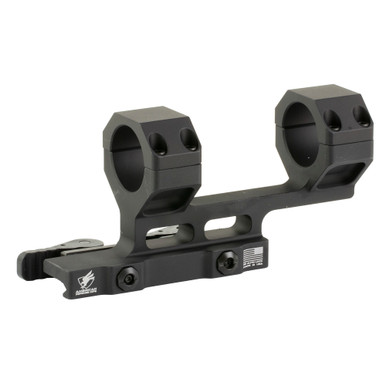 American Defense AD-DELTA-C-H Quick Detach Scope Mount - 30mm, 1.93" Height, Anodized Black