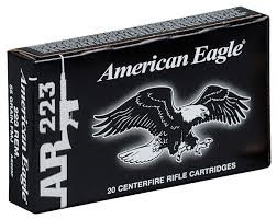 Federal 223 Remington American Eagle AE223F 55 gr 20 rounds