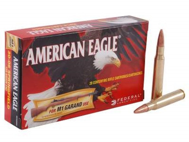 Federal 30-06 M1 Garand AE3006M1 150 gr FMJ 20 rounds