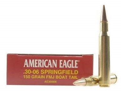Federal 30-06 Springfield American Eagle AE3006N 150 gr FMJ 20 rounds