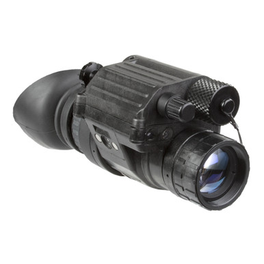AGM PVS-14 NW2 Night Vision Monocular - 1X Magnification, Gen 2+, P45-White Phosphor IIT, Black