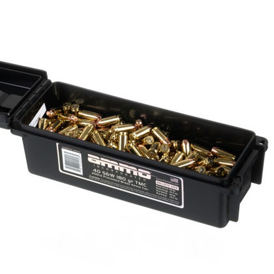 Ammo Inc 40 S&W Ammunition AI40180TMCRN200 180 Grain Total Metal Jacket CAN 200 Rounds