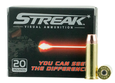 Ammo Inc. 44 Mag Ammunition STREAK 44240TMC-STRK 240 Grain Tracer Full Metal Jacket 20 Rounds