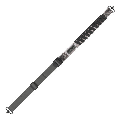 Allen Company Trak Traction Web Sling w/ Swivels - Molded BAKTRAK Pad, Veil Tac Gray