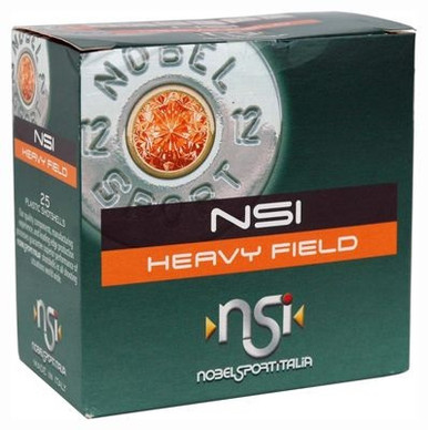 Nobel Sport Italia 12 Gauge Heavy Field Ammunition ANSFP126CASE 2-3/4" #6 Shot 1-1/4oz 1220fps CASE 250 Rounds