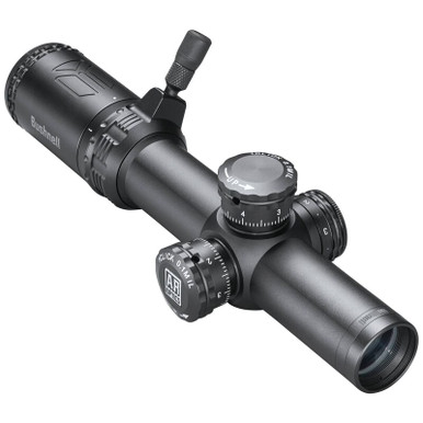 Bushnell AR Optics 1-4x24mm LVPO FFP Rifle Scope - Illiminated BTR-1 Reticle, Black Finish