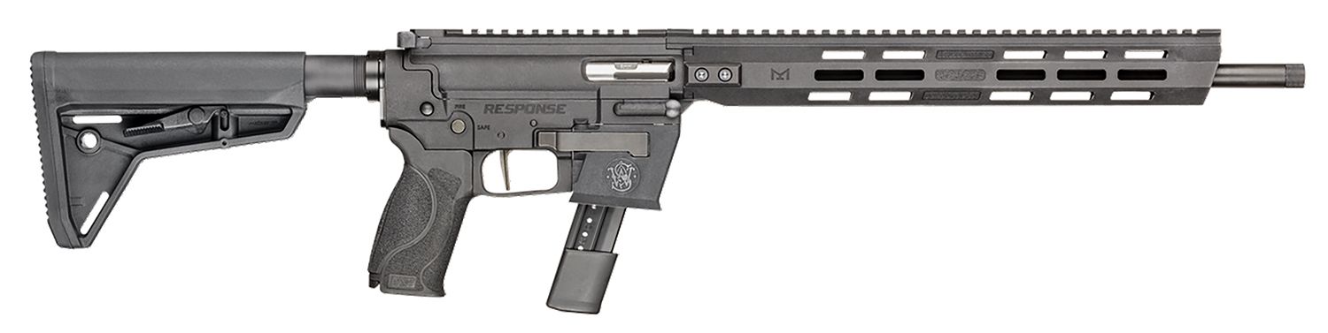 Smith and Wesson Response Bundle Rifle 14399, 9mm Luger, 16.50", Adjustable, 23 Rds