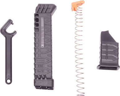 ATI Schmeisser 50 Round Glock 17/19 Mag Extension - Black