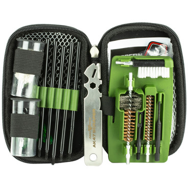Real Avid Gun Boss AK47 Cleaning Kit -Includes Zippered Case With Ballistic Nylon Shell