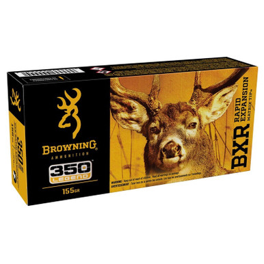 Browning 350 Legend Ammunition B192103501 155 Grain BXR Matrix Ballistic Tip 20 Rounds