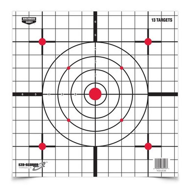 Birchwood Casey 12" Target Sight in Paper 13 Pack