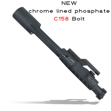 KAK Industry K-SPEC Enhanced Dual Ejectors Bolt Carrier Group - Chrome Lined Phosphate