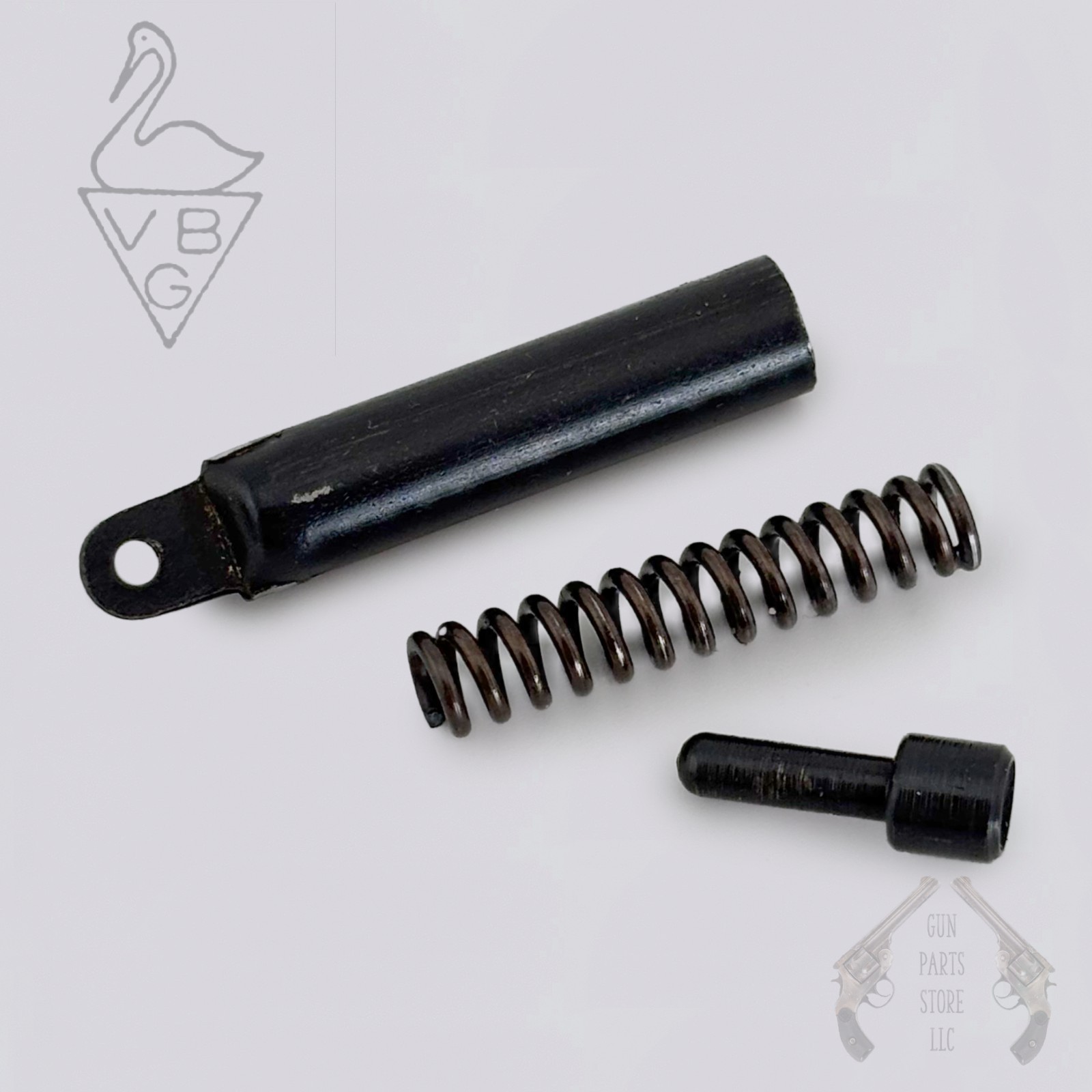 BERNADELLI80, 90, 100 & USA Mainspring Housing, Mainspring & Plunger Assy