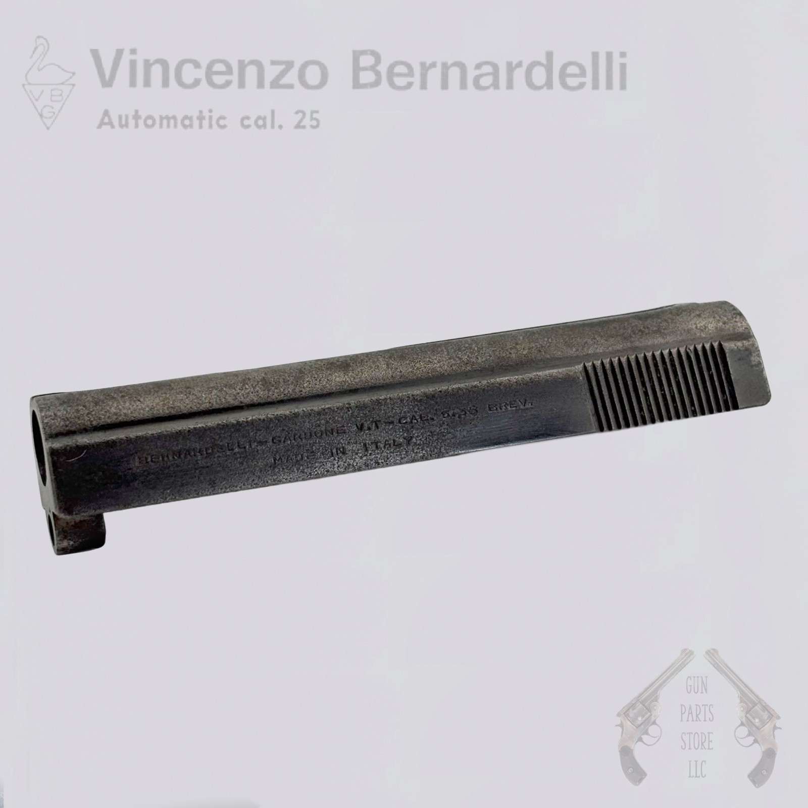 BERNADELLI Vest Pocket/ VP25 Slide – Stripped – 6.35mm, .25 ACP