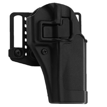 Blackhawk Serpa CQC Holster Matte Finish RH for Glock 20/21/37 And S&W MP .45 && Pro 9/40 BH410513BKR
