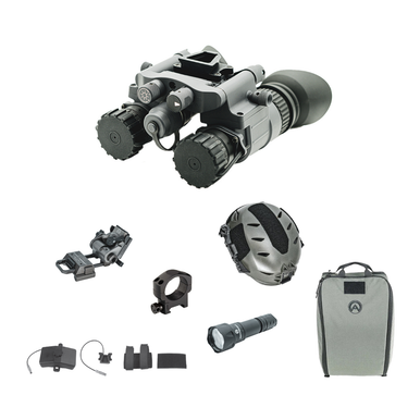 Armasight BNVD-51 Gen 3 Pinnacle Ultimate Night Vision Kit - M/L Helmet Size, Ghost White Phosphor Intensifier Tube