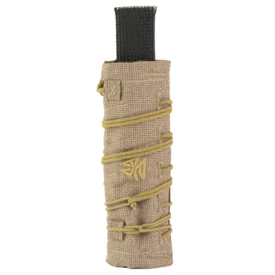 Burn Proof Gear Heavy Suppressor Cover 8" x 1.5" Flat Dark Earth - BPG-SC-H-8-1-5-FDE