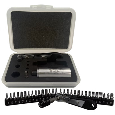 Borka Screwdriver Bits Kit Silver Includes Heavy-Duty Transport Container - SBK