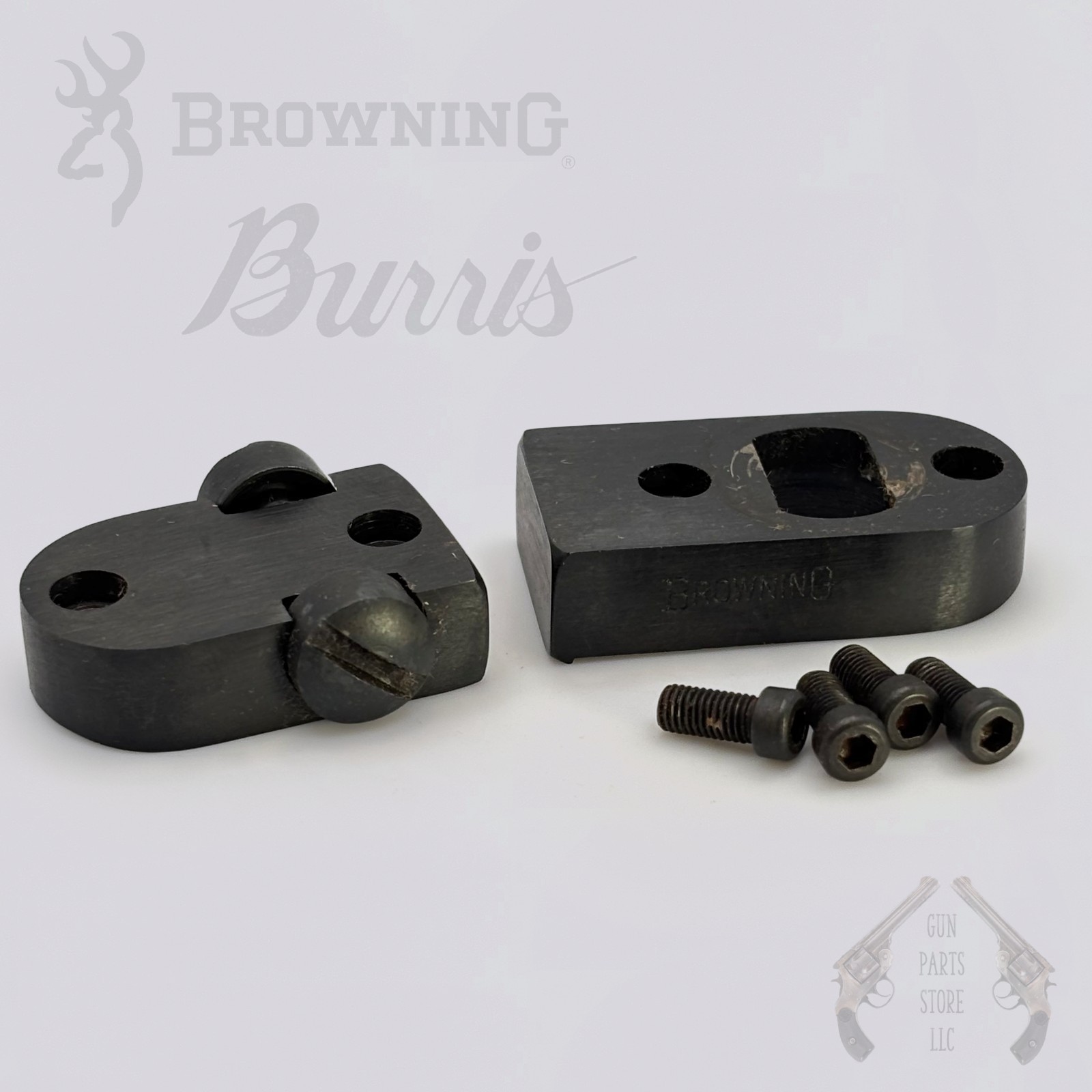 BURRIS / BROWNING TU-A 2-Piece Trumount Base – Browning A-Bolt – Short, Long Act