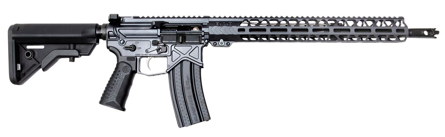 Battle Development Authority Elite Rifle AUTHORITY010, 223 Wylde, 16", 6 Position B5 Bravo Adjustable Stock, 30 Rds