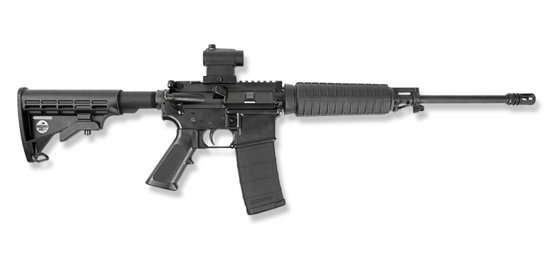 Bushmaster Firearms XM-15 QRC – 16″ W/ Mini Red Dot Optic