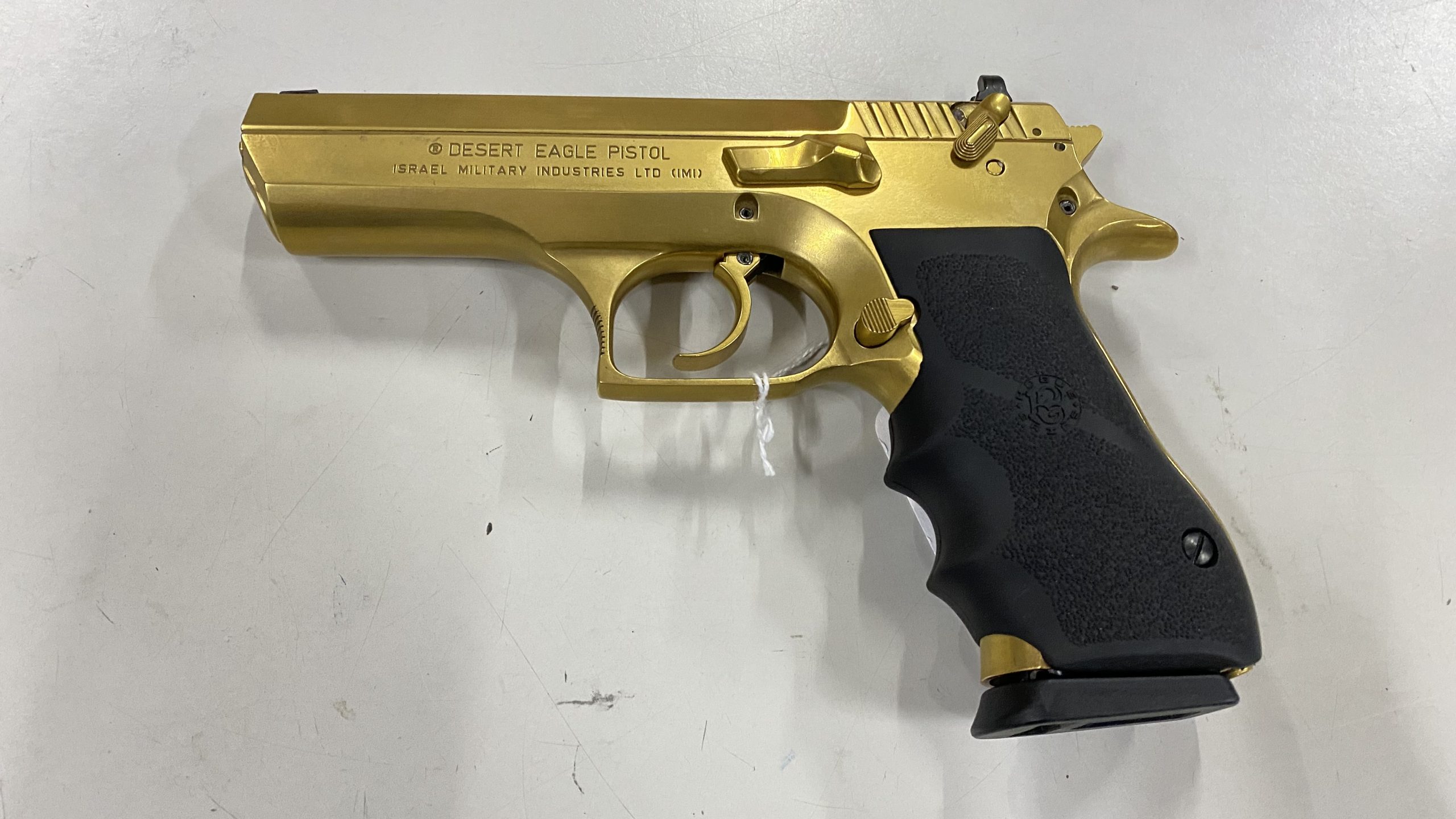 Used Desert Eagle Pistol 40 S&W Gold IMI Baby Eagle