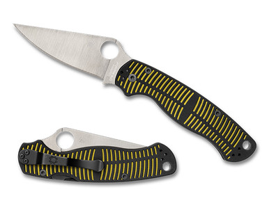 Spyderco Para Military 2 Salt Compression Lock Knife 3.45" CPM MagnaCut - C81GBKYLMCP2