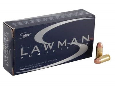 Speer 40 S&W Lawman Clean-Fire CCI53880 180 gr TMJ 50 rounds
