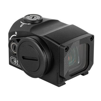 C&H Precision Duty XL Fully Enclosed Red Dot Sight - Multi Reticle, ACRO Footprint, Black