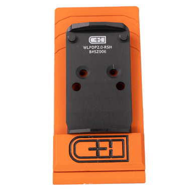C&H Precision Walther PDP 2.0 to RMR/ Holosun 407C / 507C / C&H EDC-XL Adapter Plate - Black Finish, Includes Mounting Hardware