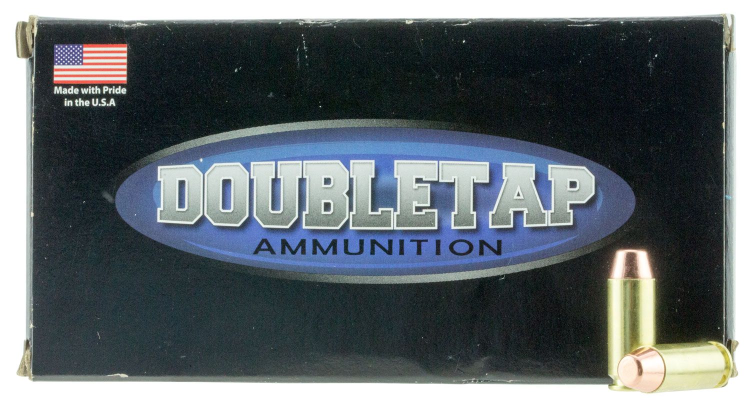 DoubleTap Target Self Defense Pistol Ammunition 10MM180T50, 10mm Auto, Full Metal Jacket (FMJ), 180GR, 1200fps, 50 Rd/bx