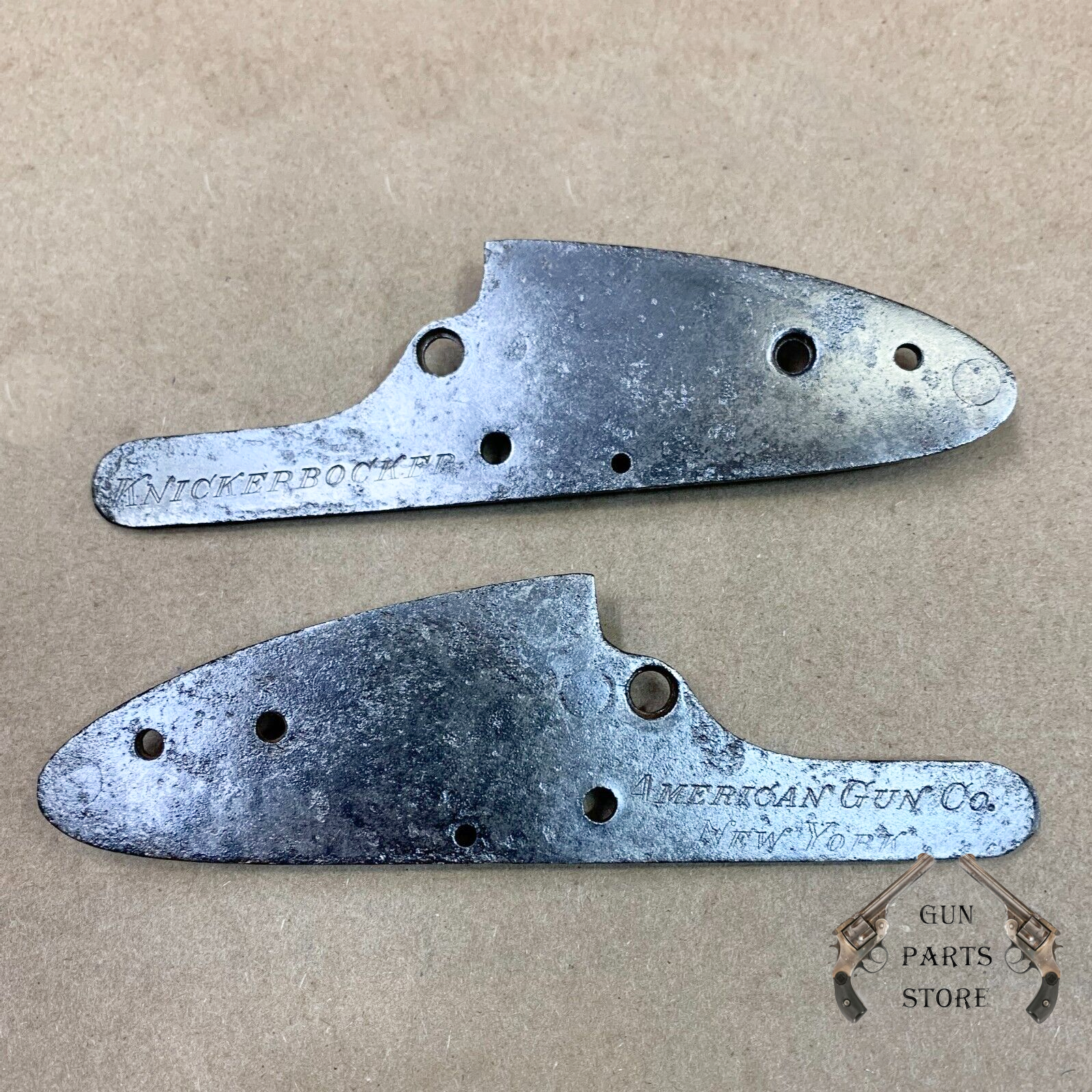 CRESCENT / AMERICAN GUN CO. Side Plate Set for12 Ga. Knickerbocker