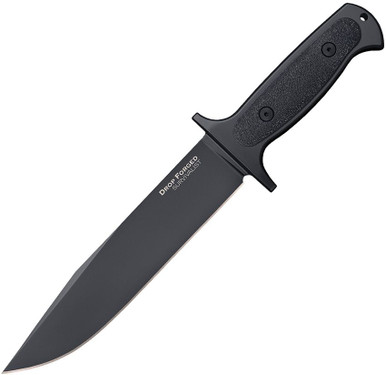 Cold Steel 36MH Drop Forged Survivalist Fixed Blade Knife - 8" Gray Teflon 52100 Carbon Steel, Secure-Ex Sheath