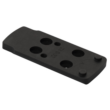 Colt's Manufacturing 1911 Optic Plate for DeltaPoint Pro Footprint Optics - Fits Optics Ready Colt 1911, Matte Black Finish