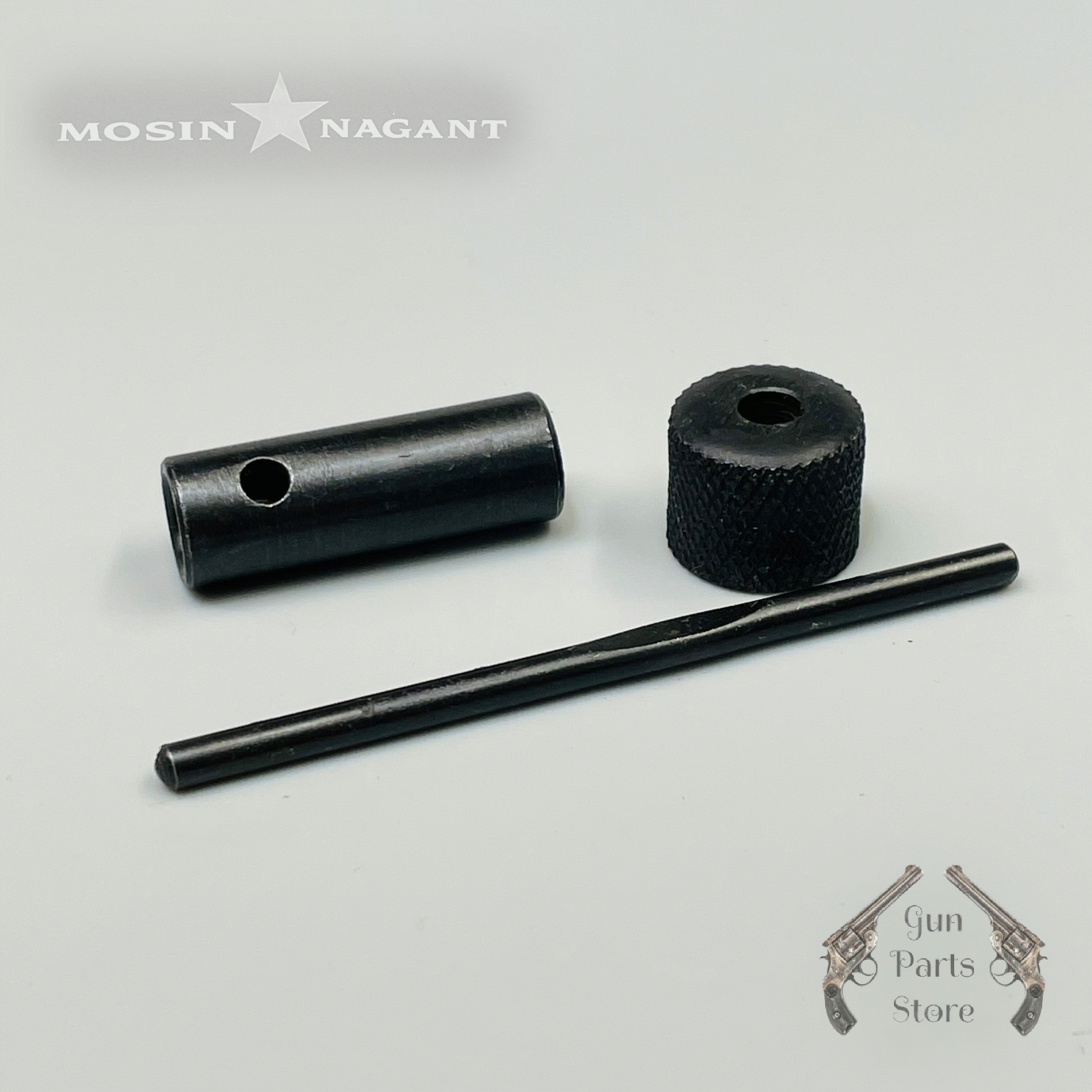 Cleaning Rod Muzzle Guide, Cleaning Rod Head & T-Bar for MOSIN Nagant Rifles