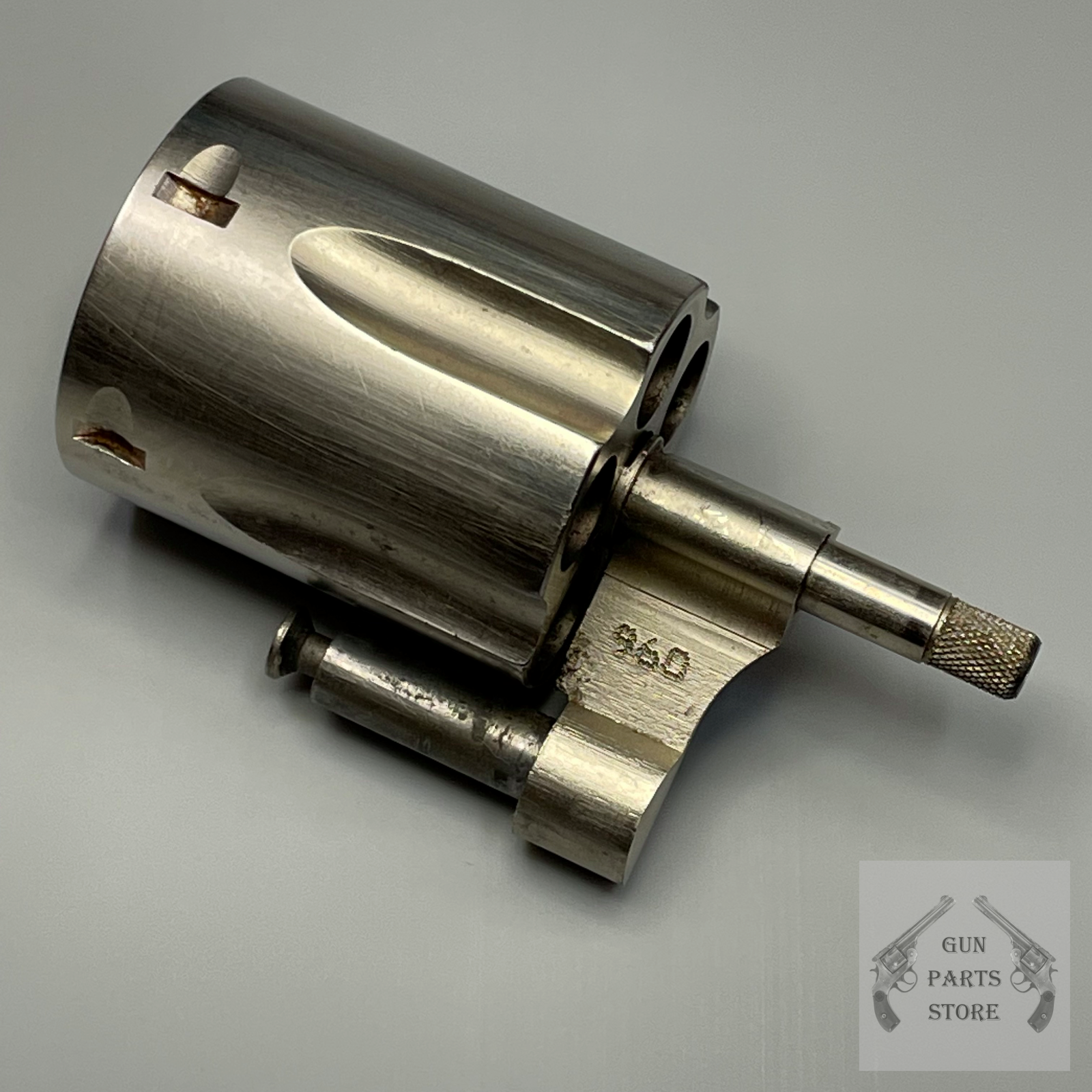 Cylinder Assy w/ Yoke – SMITH & WESSON J Frame Models 36, 37, 38, 39 – .38 Spl.