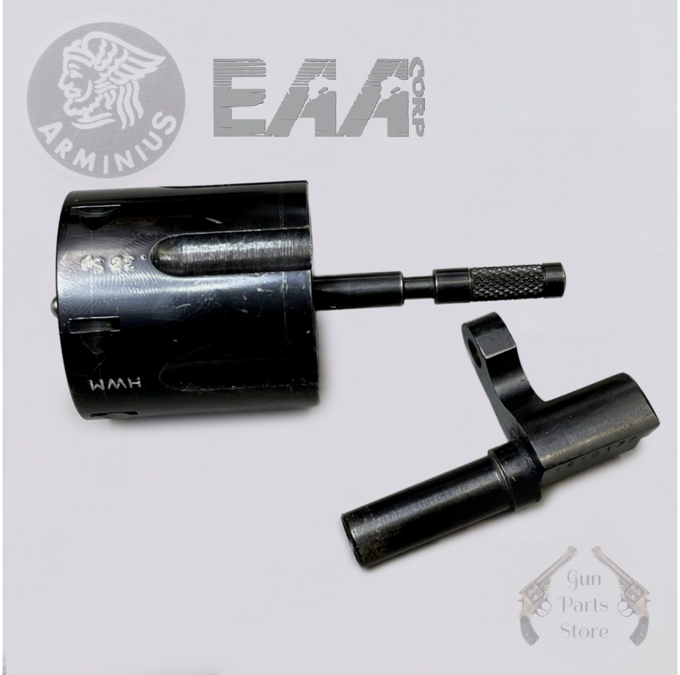 Cylinder w/ Crane – EAA Weihrauch Windicator & ARMINIUS HW-38 – .38 Spl.