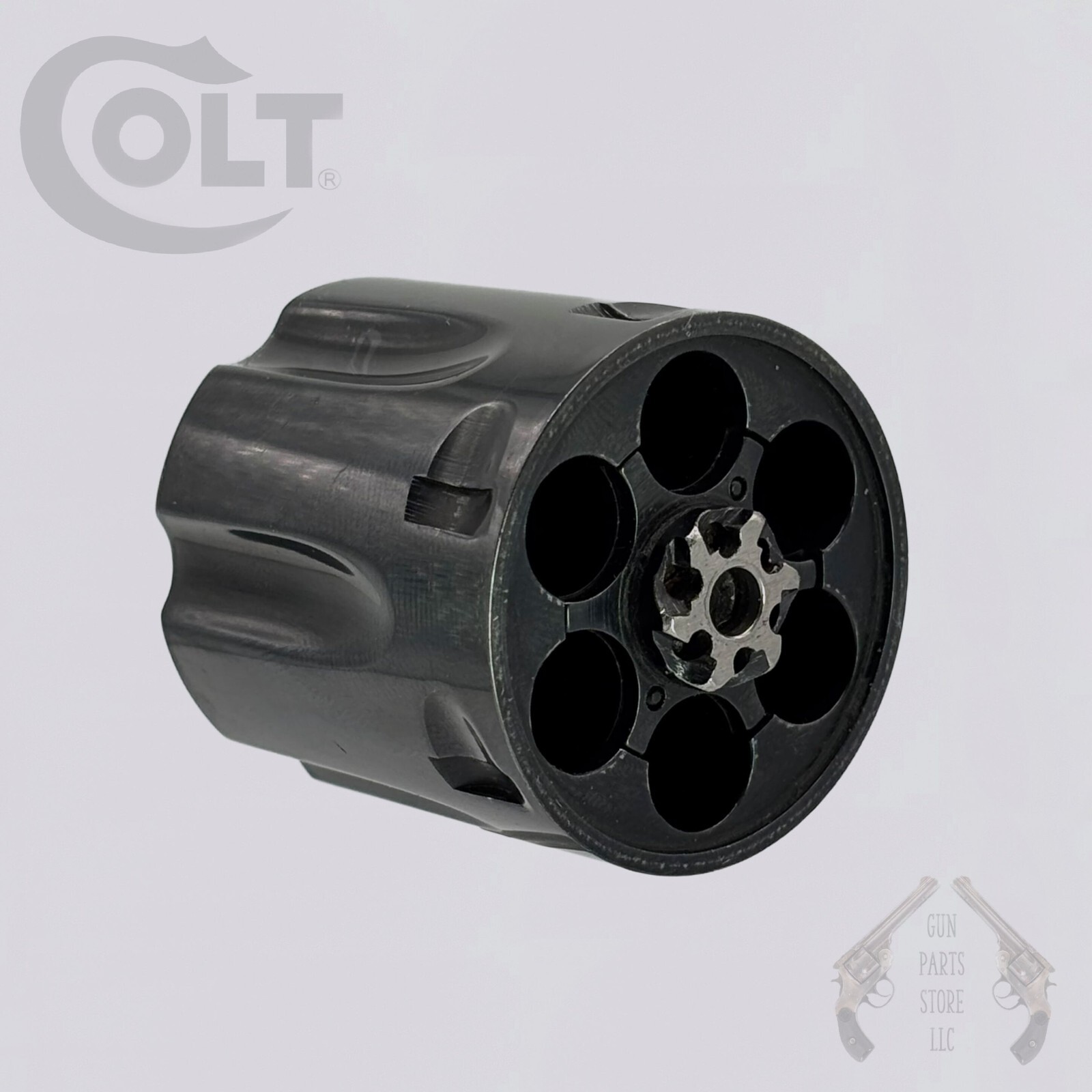 Cylinder w/ Ratchet – COLT Lawman & TrooperMk III & Mk V – .357 Mag