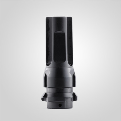 Dead Air DA304 KeyMo Flash Hider - Key Mount Flash Hider, M15x1, Black Finish