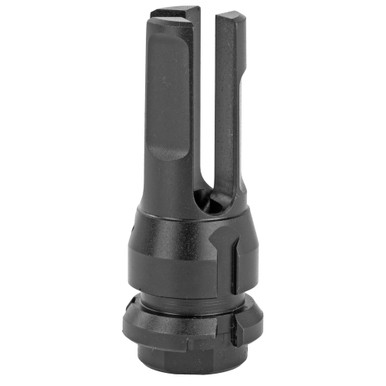 Dead Air KeyMo Flash Hider - Key Mount Flash Hider, 1/2 x 28 RH, Black Finish