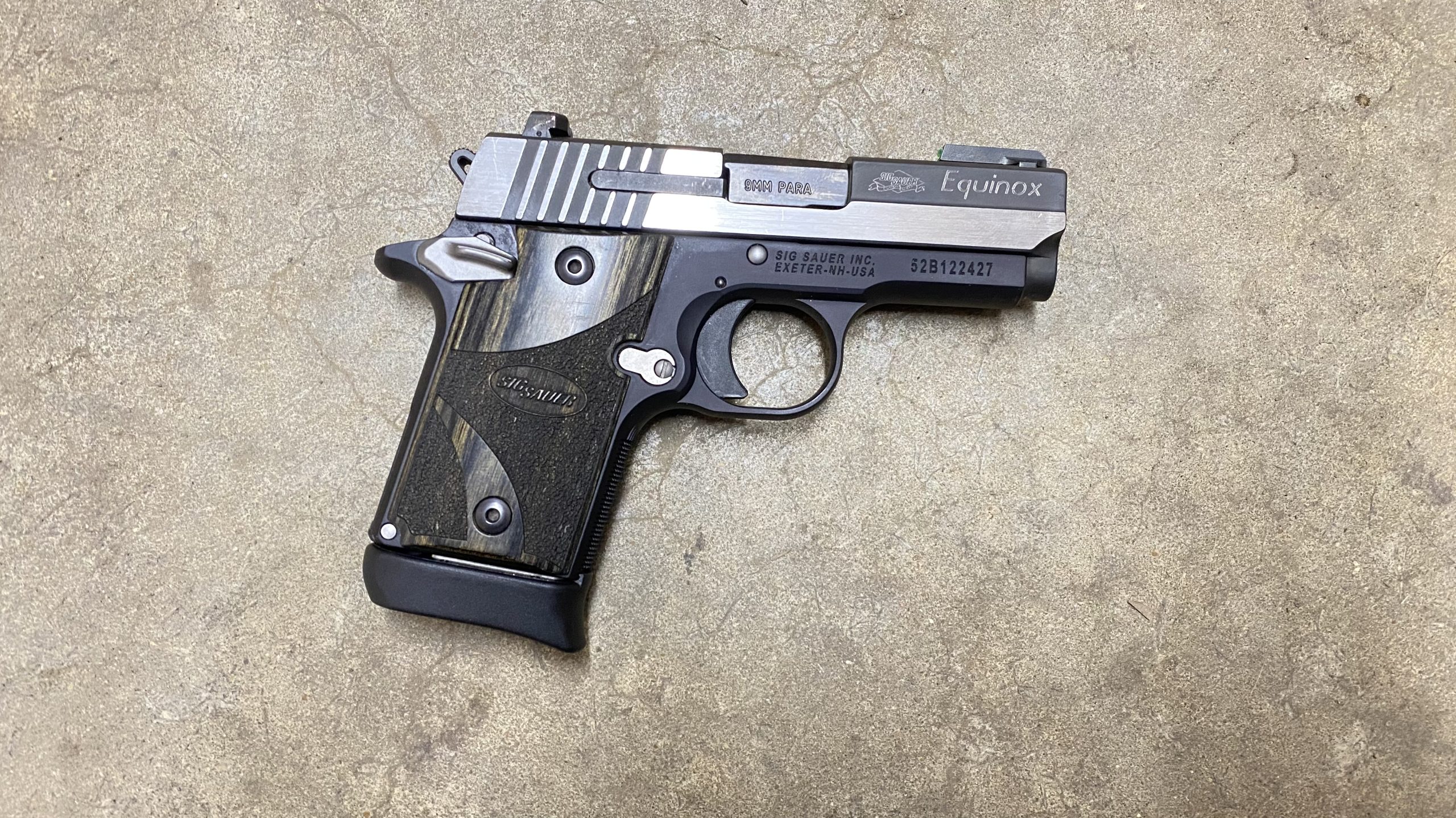 Used Sig Sauer P938 Equinox 9mm 938-9-EQ-AMBI