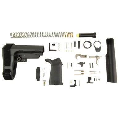 DPMS DP51655152953 SBA3 Pistol Build Kit - Magpul MOE & Enhanced Trigger