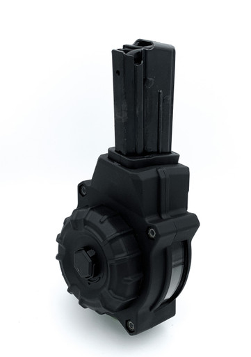 ProMag AR 5.7 Drum Magazine - 5.7X28MM, 55 Round Drum, Fits AR Style FN 5.7, Polymer, Black