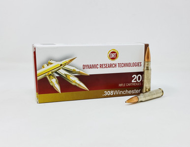 DRT 308 Win Ammunition DRT308135 135 Grain Hollow Point 20 Rounds