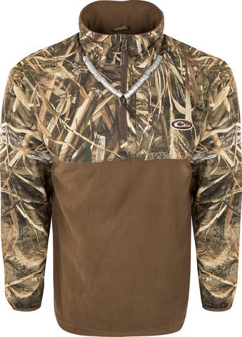 Drake Waterfowl Refuge Eqwader Waterproof 1/4 Zip Pullover DW7355