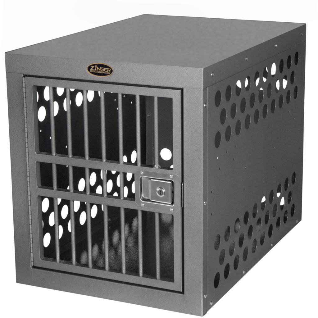 Zinger Deluxe 3000 Front Entry 21"x24"x30" Dog Crate #DX3000-2-FD