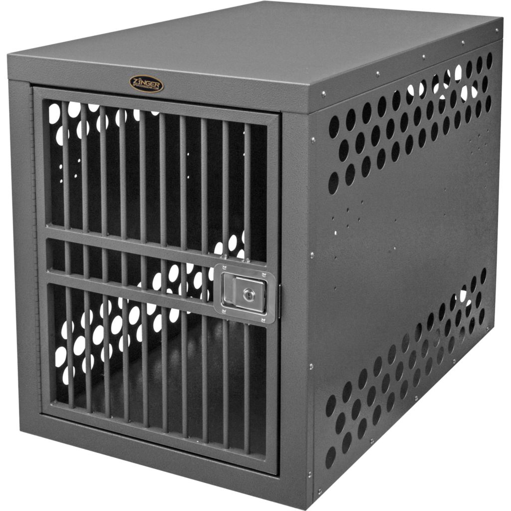 Zinger Deluxe 4500 Front Entry 24"x30"x38" Dog Crate #DX4500-2-FD