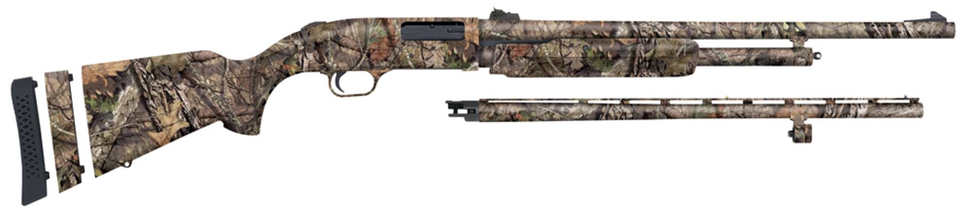 Mossberg 500 Super Bantam Field/Deer Shotgun 54215, 20 Gauge, 22"/24" Chmbr, Adjustable LOP, Mossy Oak Obsession Finish, 5+1