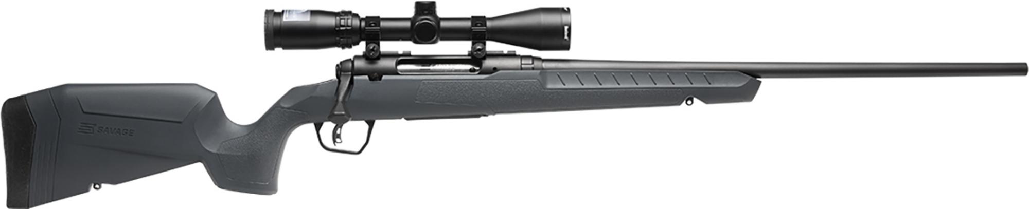 Savage Arms Axis 2 XP Bolt Action Rifle 32175, 7mm-08 Rem, 22", 3-9x40 Scope, Gray Fixed Stock, 4 Rds